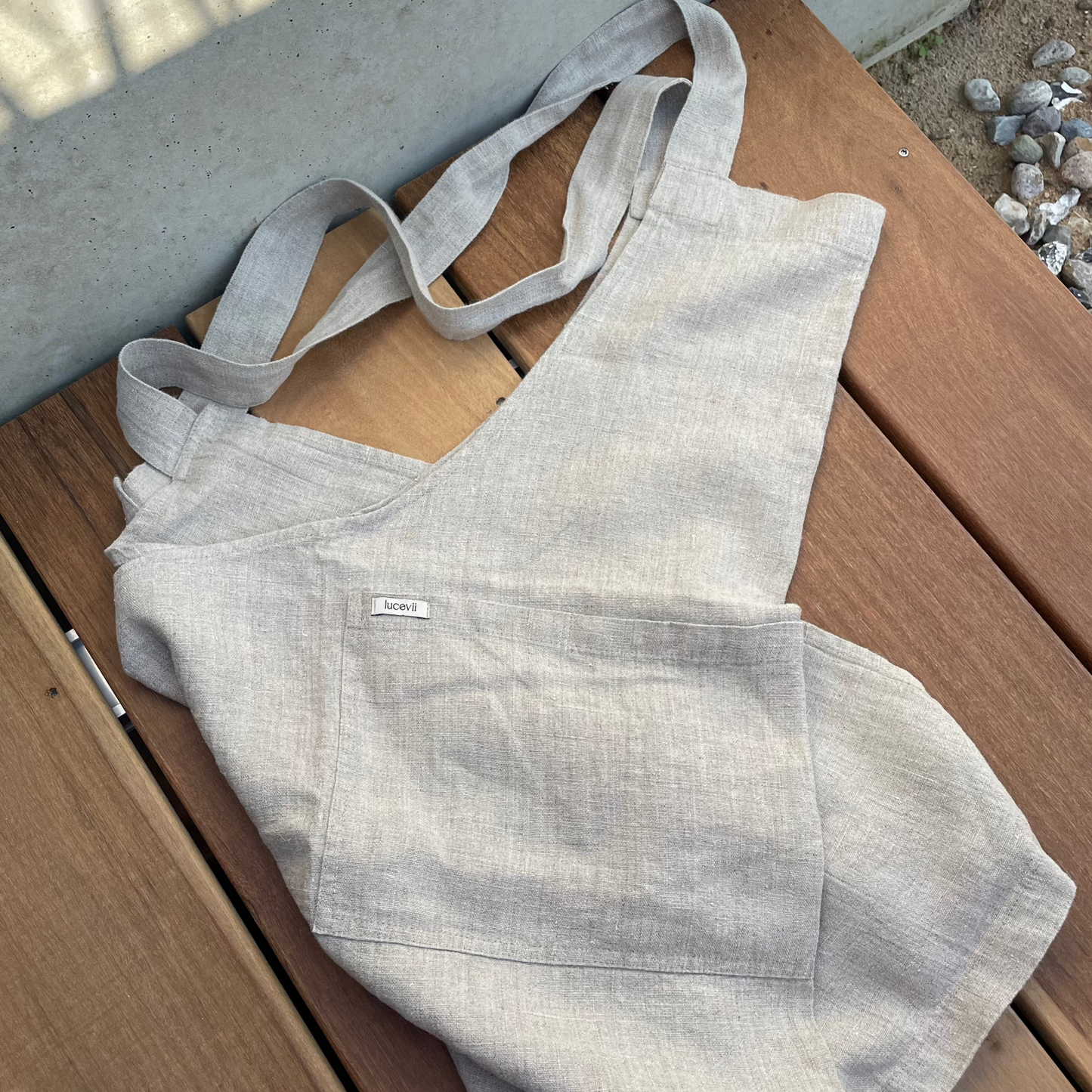 Linen apron