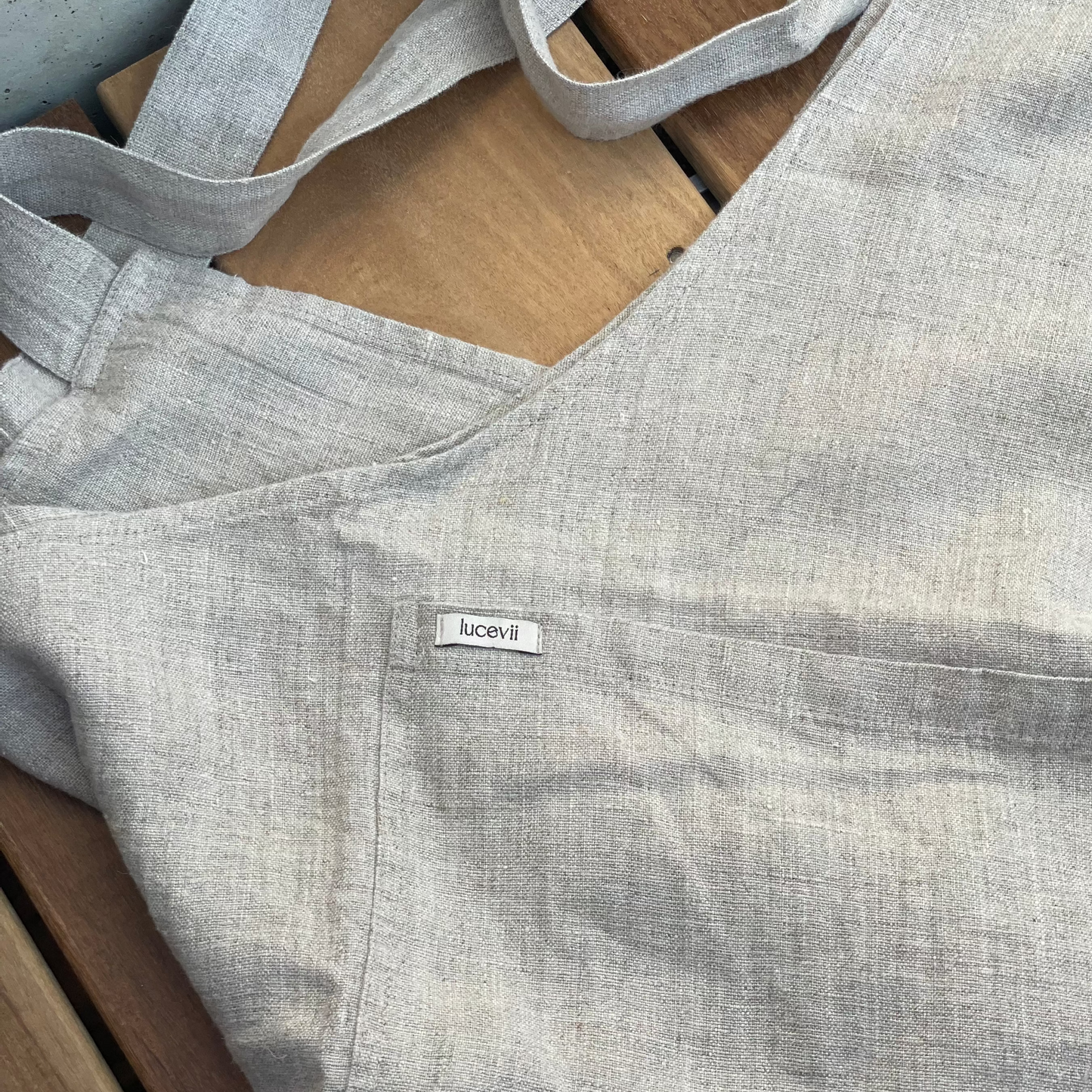 Linen apron